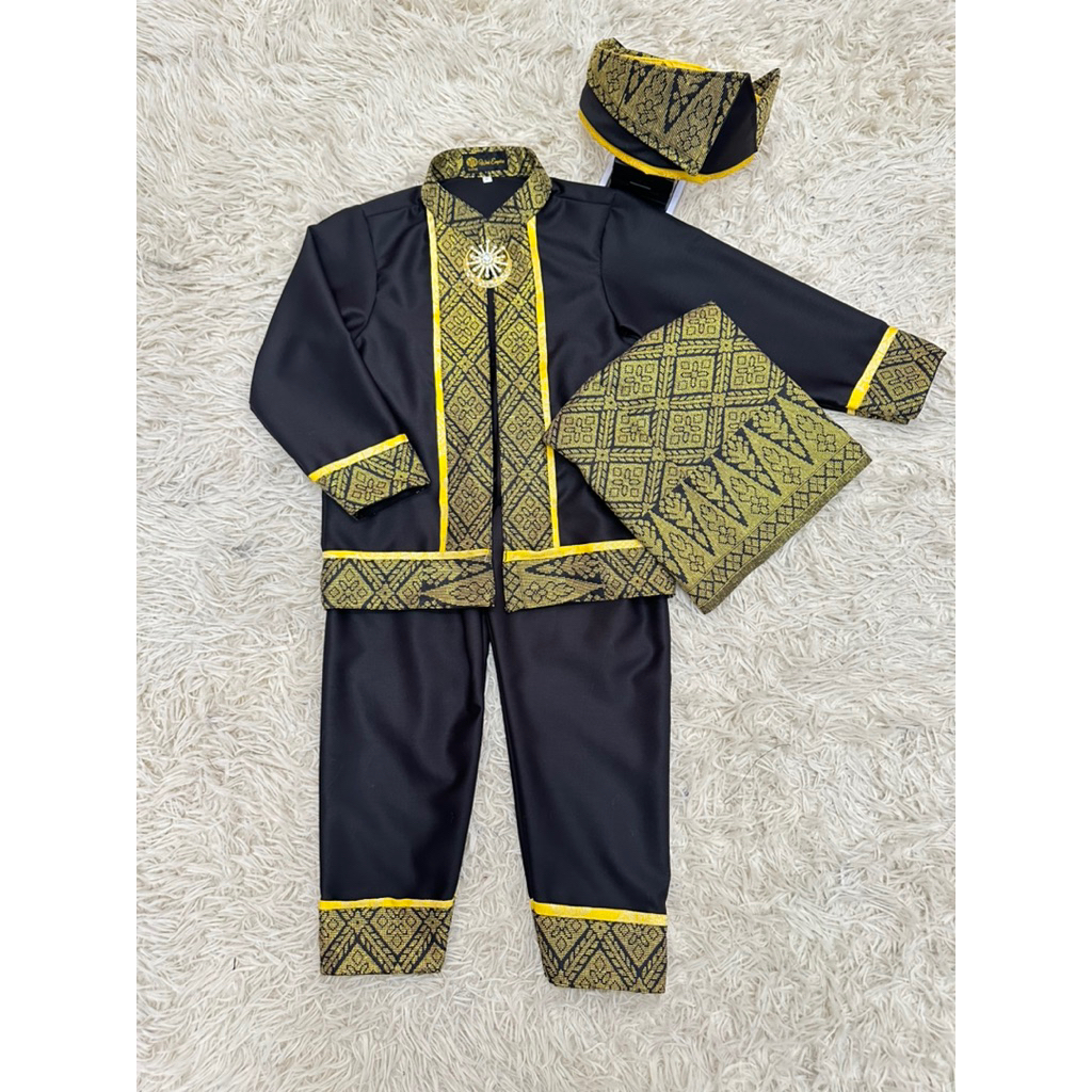 BAJU LAYANG SILAT DEWASA LELAKI (DESIGN BANGSAWAN HITAM) | Shopee Malaysia