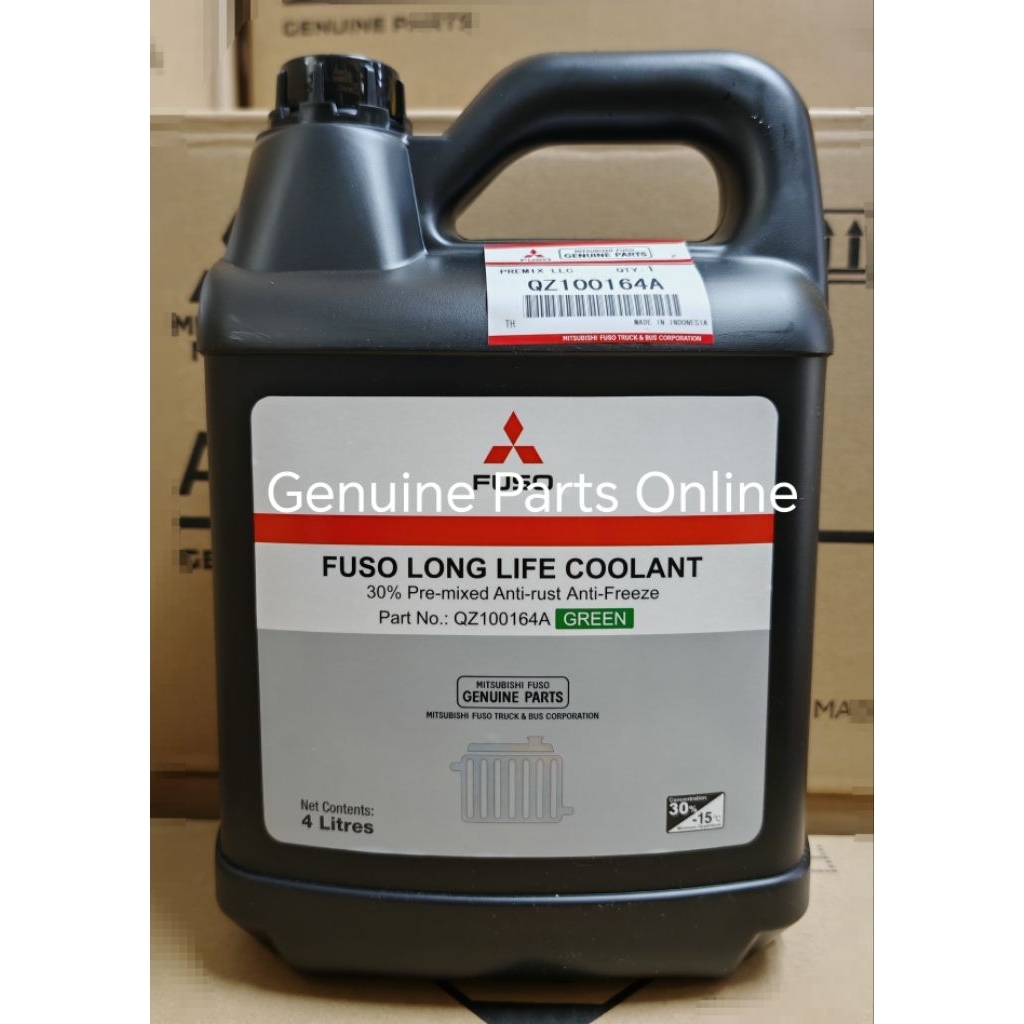Mitsubishi Original Fuso Coolant Premix 30% 4liter Green QZ100164A ...