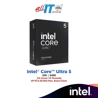 Intel® Core™ Ultra 5 235 / 245K (14-Core/14-Threads) Intel Processor | Intel Ultra Series 2 (LGA1851)