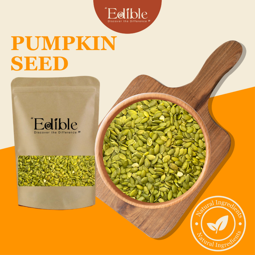 Edible Lightly Roasted Pumpkin Seed | Biji Labu Panggang Ringan | 南瓜籽 ...
