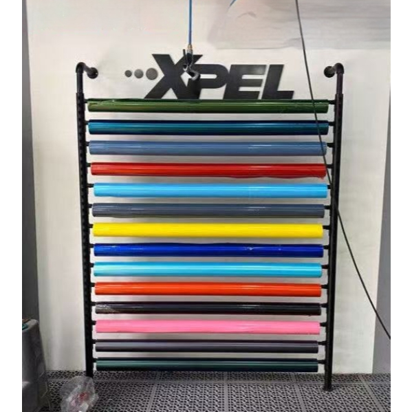 Solar film display stand workbench Textile fabric display stand ...