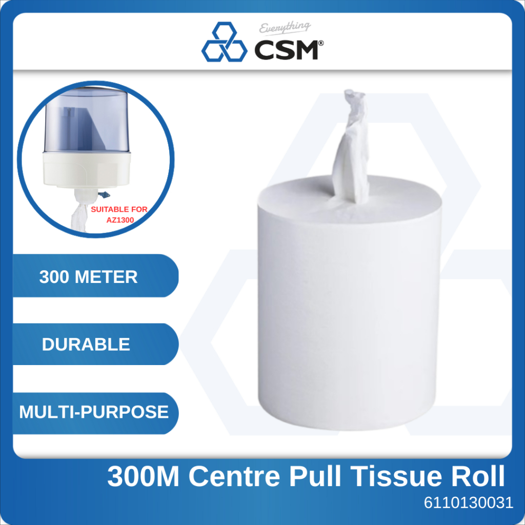 Centre Pull Tissue Roll For Refill AZ1300 300 Meter | Shopee Malaysia