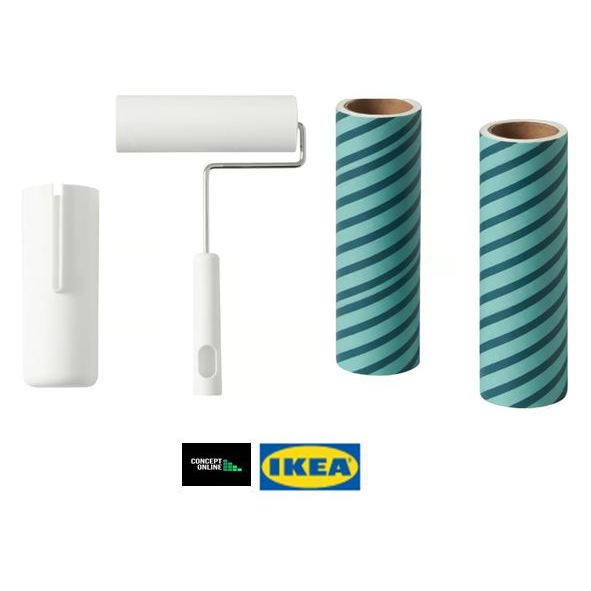 Swedish Design PEPPRIG Lint roller/PEPPRIG Lint roller refill (2pcs ...