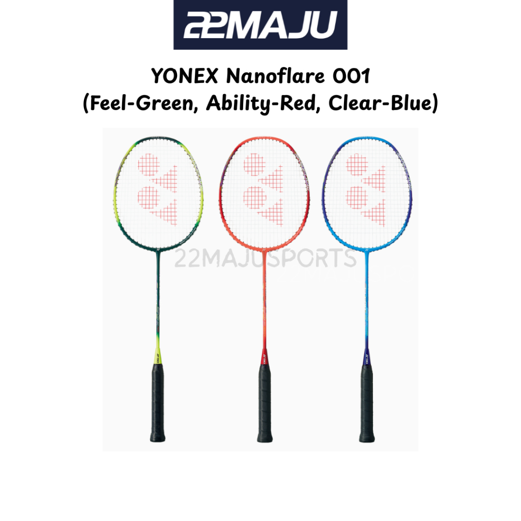 YONEX Nanoflare 001 (3 Colors) Badminton Racket (Original) 5UG5 ...
