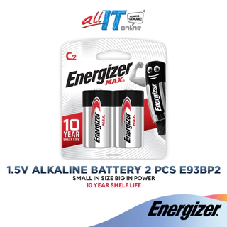 Energizer 2xC 1.5v E93BP2 | Alkaline Battery