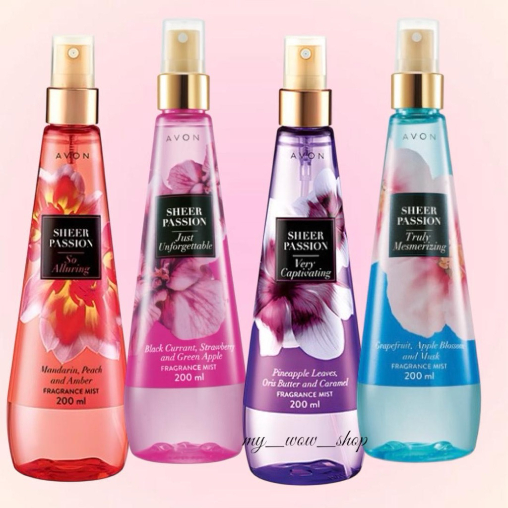 SHEER PASSION BODY MIST 200ML - DISCONTINUED | Shopee Malaysia