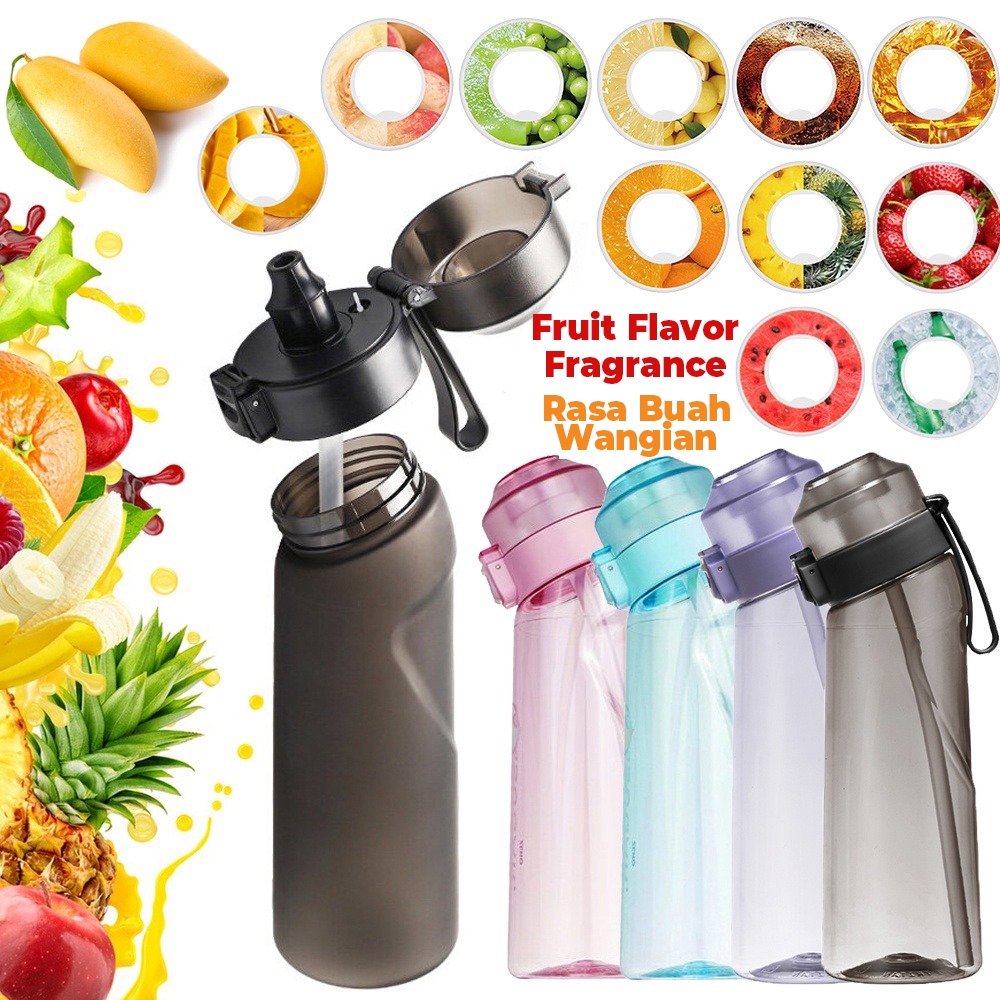 🔥HOT!!!🔥650ML Fruit Flavor Wangian Water Bottle Straw Cup 0 Sugar BPA ...