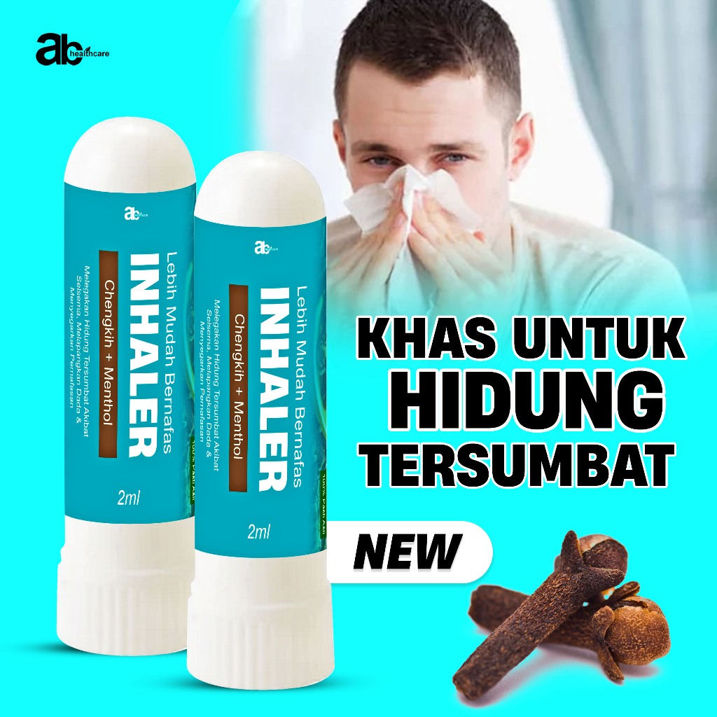 INHALER RESDUNG BUNGA SENDUDUK PUTIH | SINUS | SELSEMA | RESDUNG ...