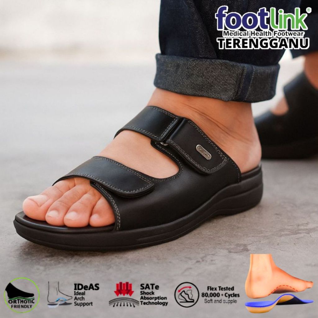 Footlink DO 6105 Health Shoe, Men Sandal | Shopee Malaysia