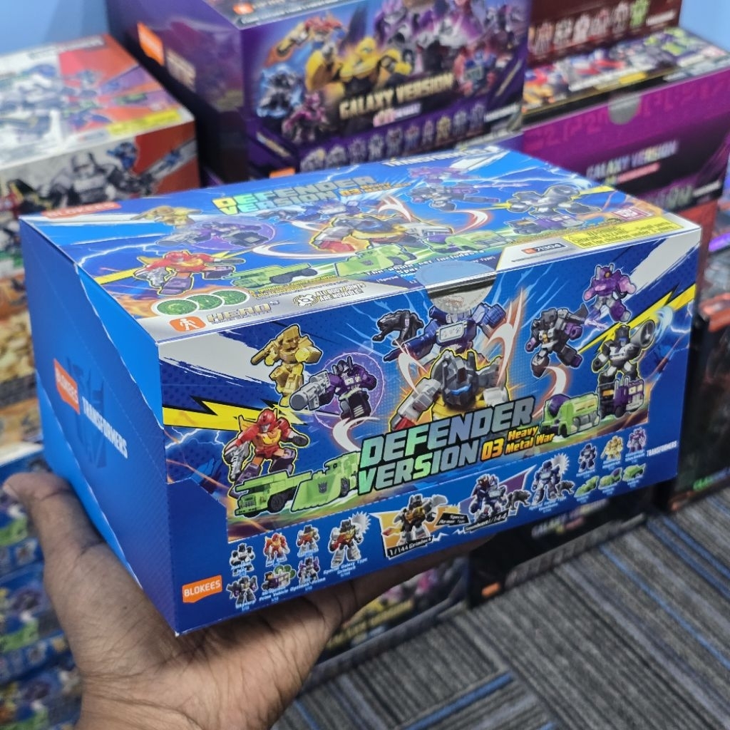 COMPLETE SEALED CASE BLOKEES GVD03 FIGURES | TRANSFORMERS DEFENDER ...