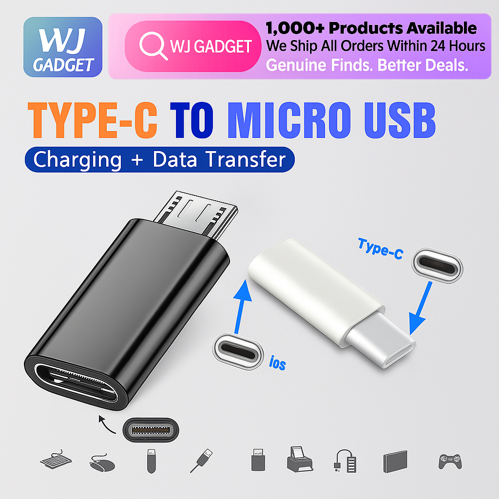 Penyesuai Aluminium Pantas Caj Adapter Type-C ke iOS iOS ke Type C ...