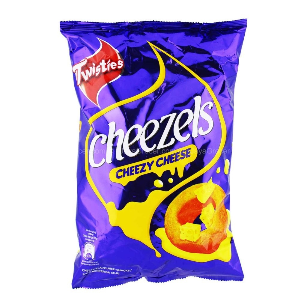 [HALAL] Mondelez Twisties Cheezels Original Cheesy Cheese Flavoured ...