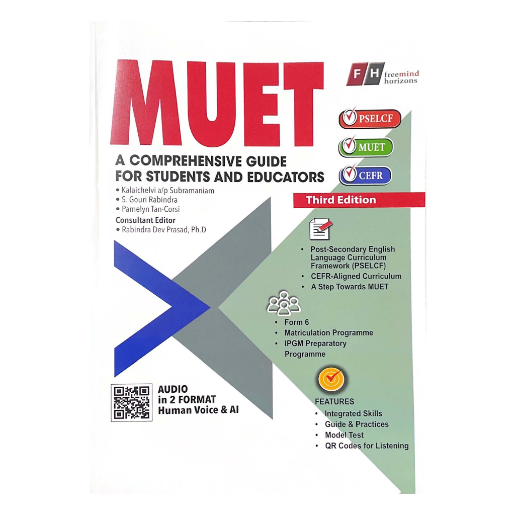 MUET A Comprehensive Guide for Students Third Edition 3e (Freemind ...