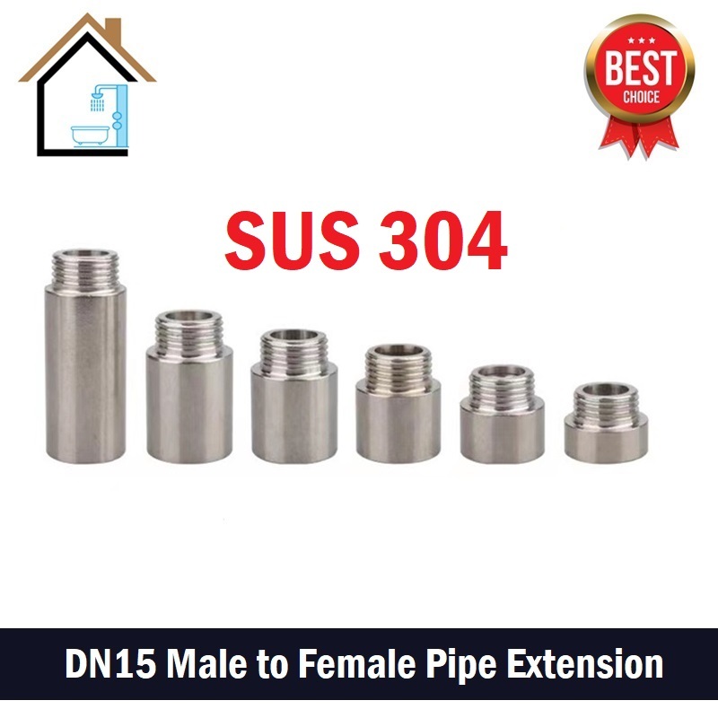 [M Series] DN15 SUS 304 Stainless Steel G 1/2