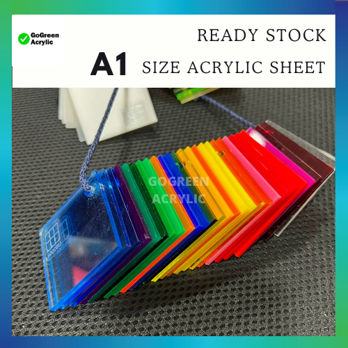 [ A1 SIZE ] 3mm Acrylic sheet - Ready stock - Cast acrylic | Shopee ...
