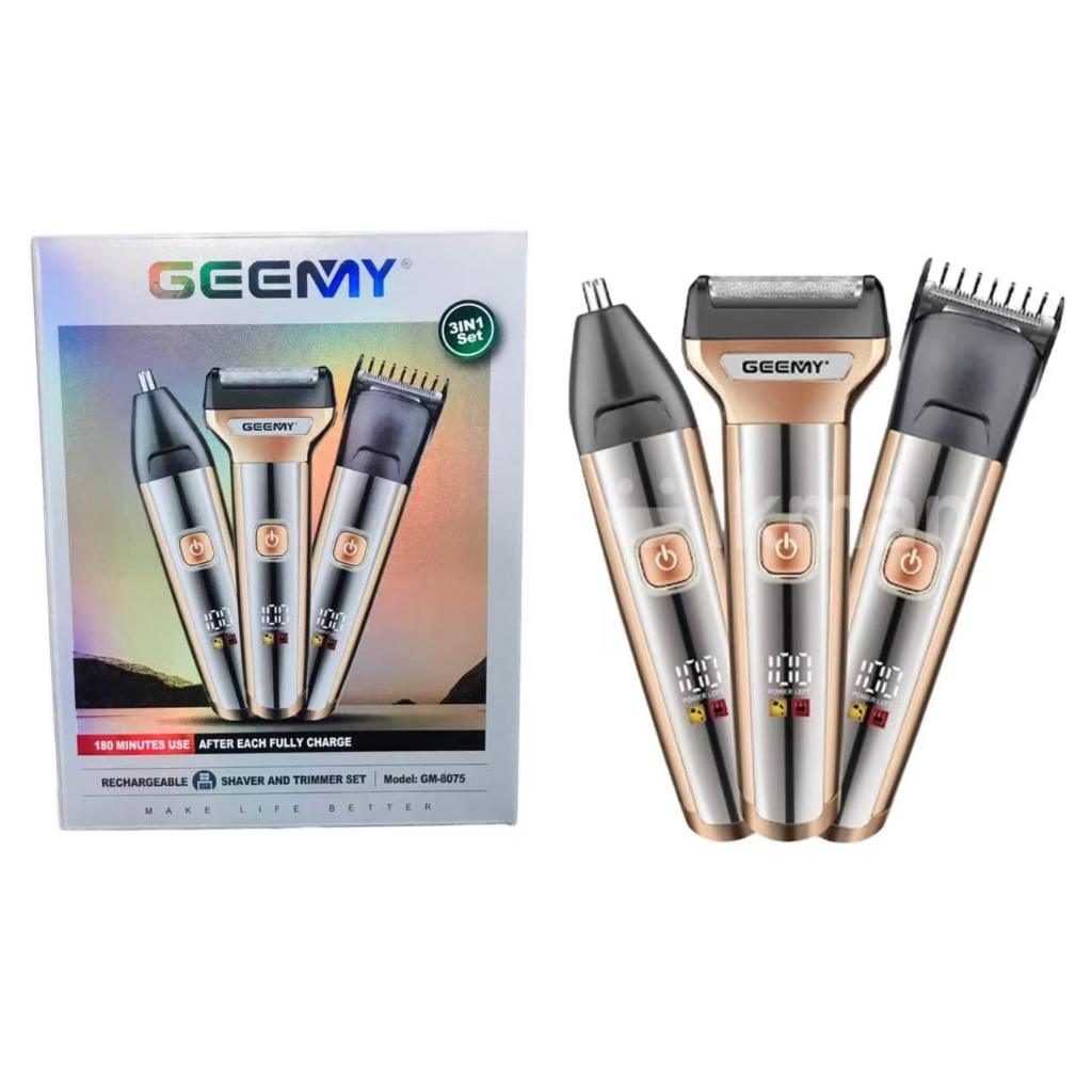 GEEMY GM-8075 3 in 1 Professional Digital Display USB ...