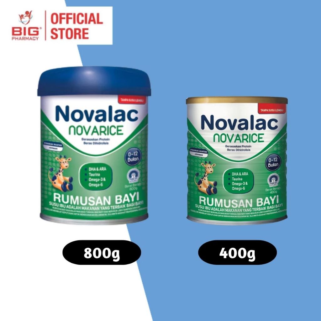 NOVALAC NOVARICE 400G / 800G | Shopee Malaysia
