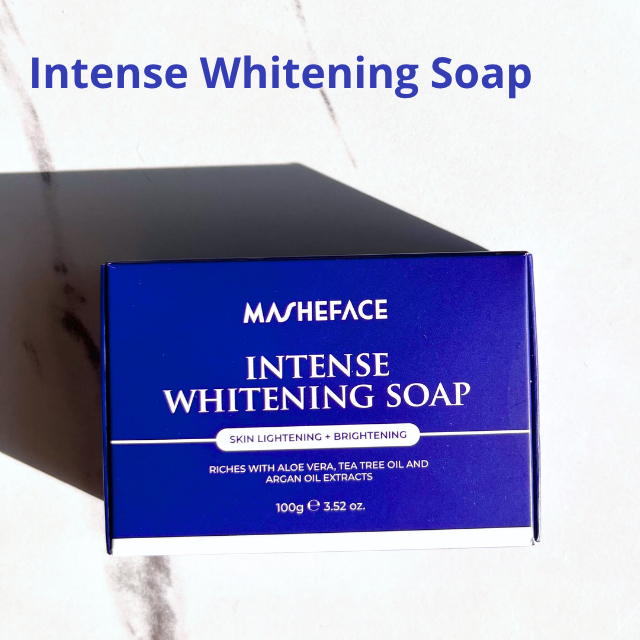 MASHEFACE Intense Whitening Soap F-Brightening Complex Fresh Anti Odour (100g)