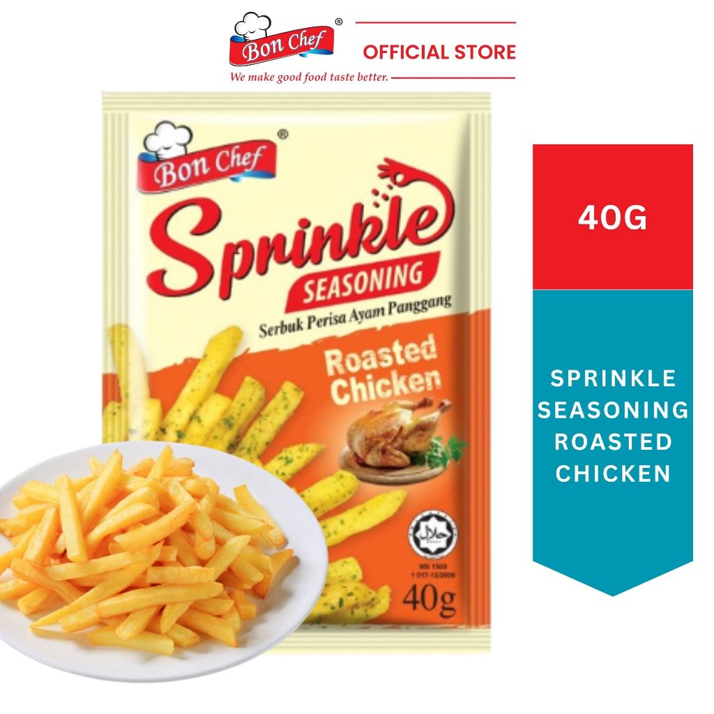 40g ROASTED CHICKEN Sprinkle Seasoning Bon Chef | Shopee Malaysia