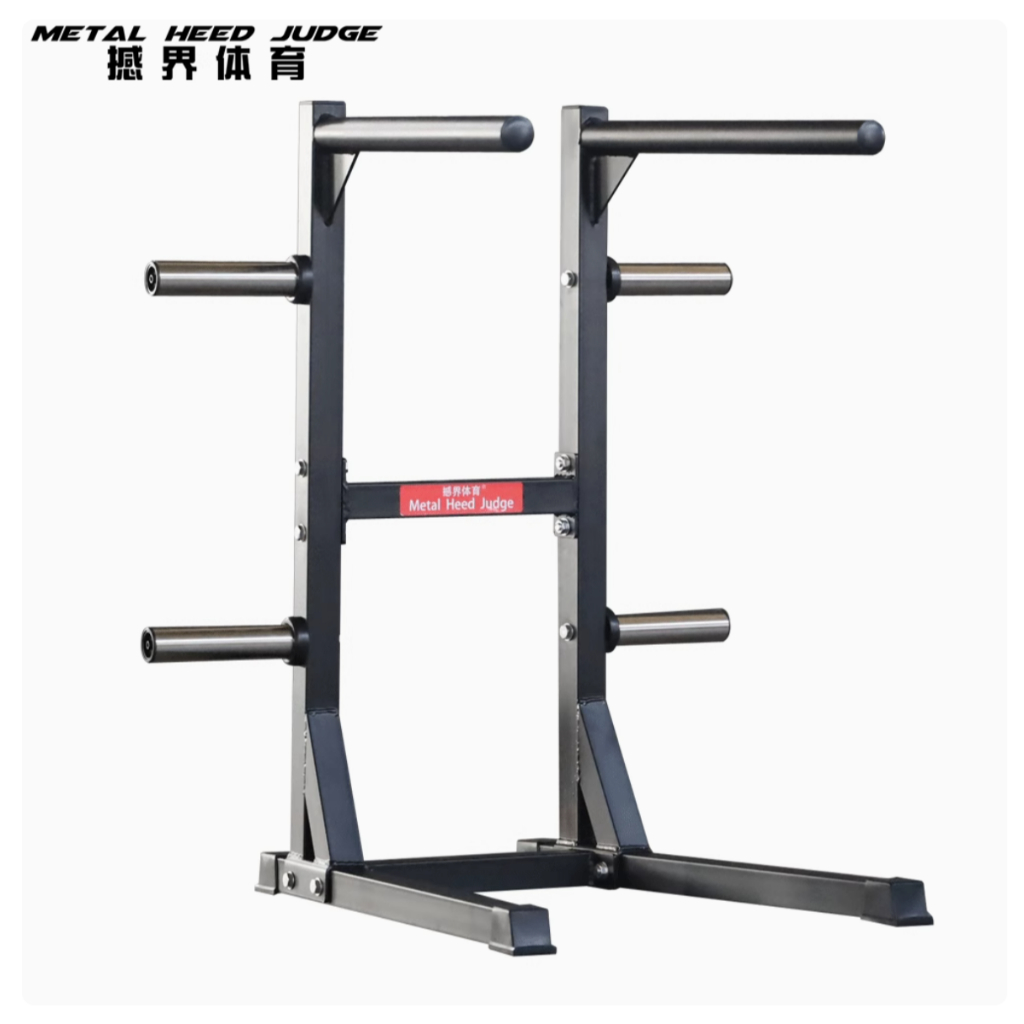 Commercial Dip Station With Weight Plate Storage Holder Parallel Stand ...