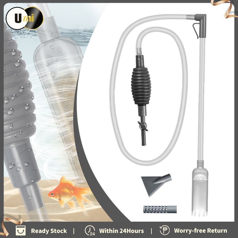 AQUARIUM TANK SIPHON & Gravel Cleaner Hand Pump EUR 13,65 - FR