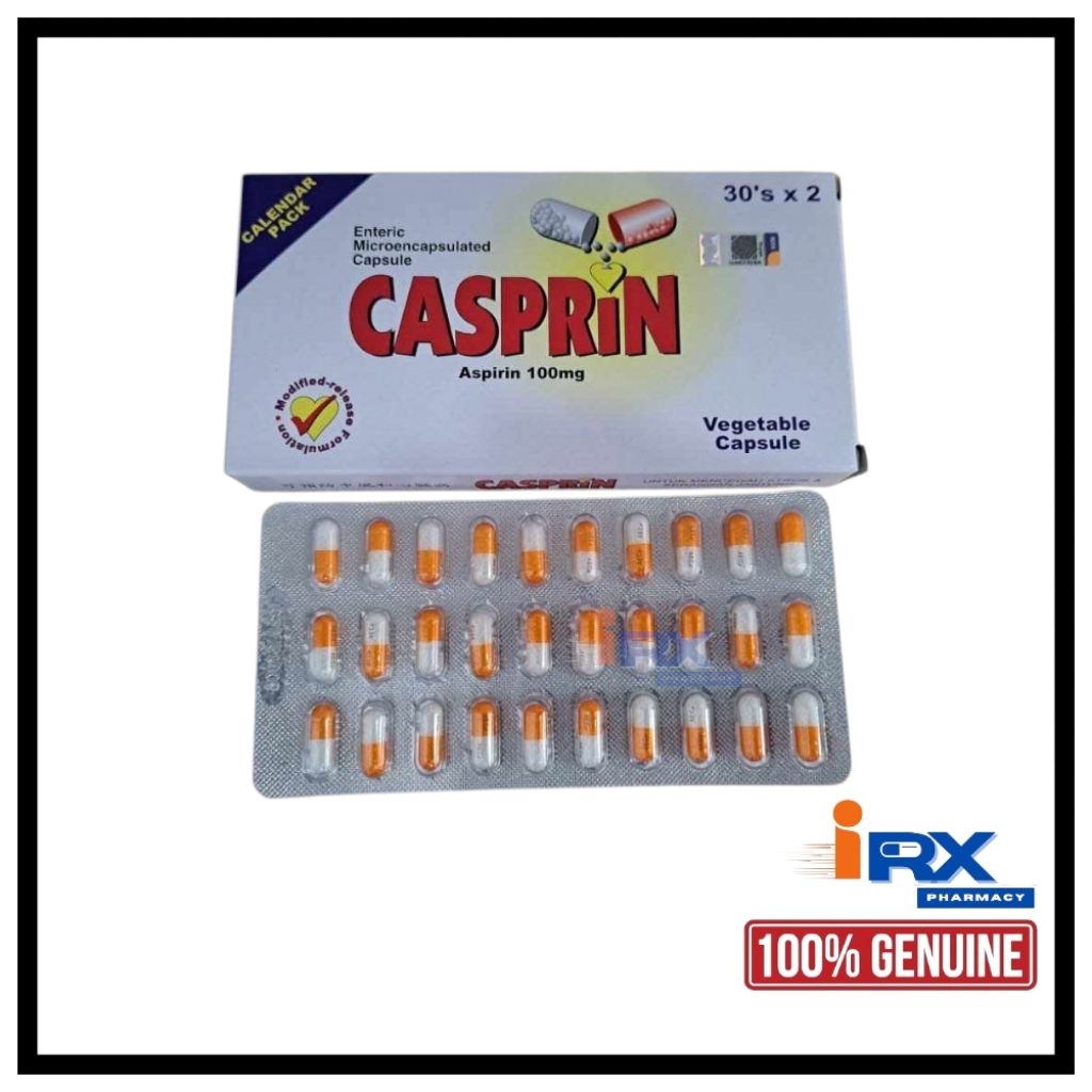 Ysp Casprin 100mg 2x30's | Prevention of heart attack | Shopee Malaysia