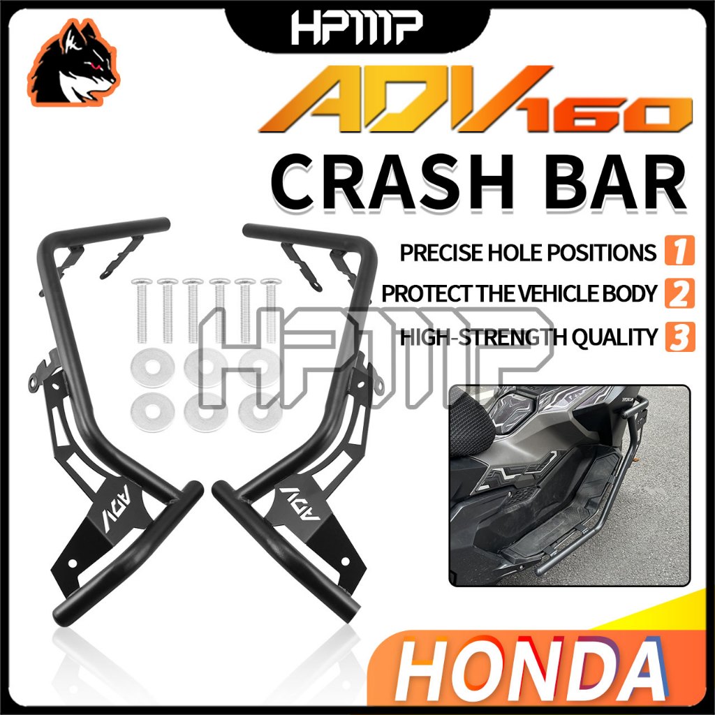 Honda ADV160 Engine Guard Full Set Engine Protector Bar Crash Bar Guard ...