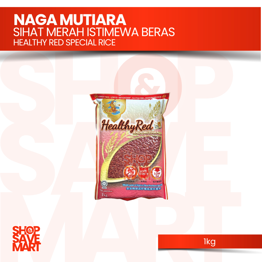 NAGA MUTIARA DRAGON Healthy Red Rice / Healthy Black Rice | Beras Sihat ...