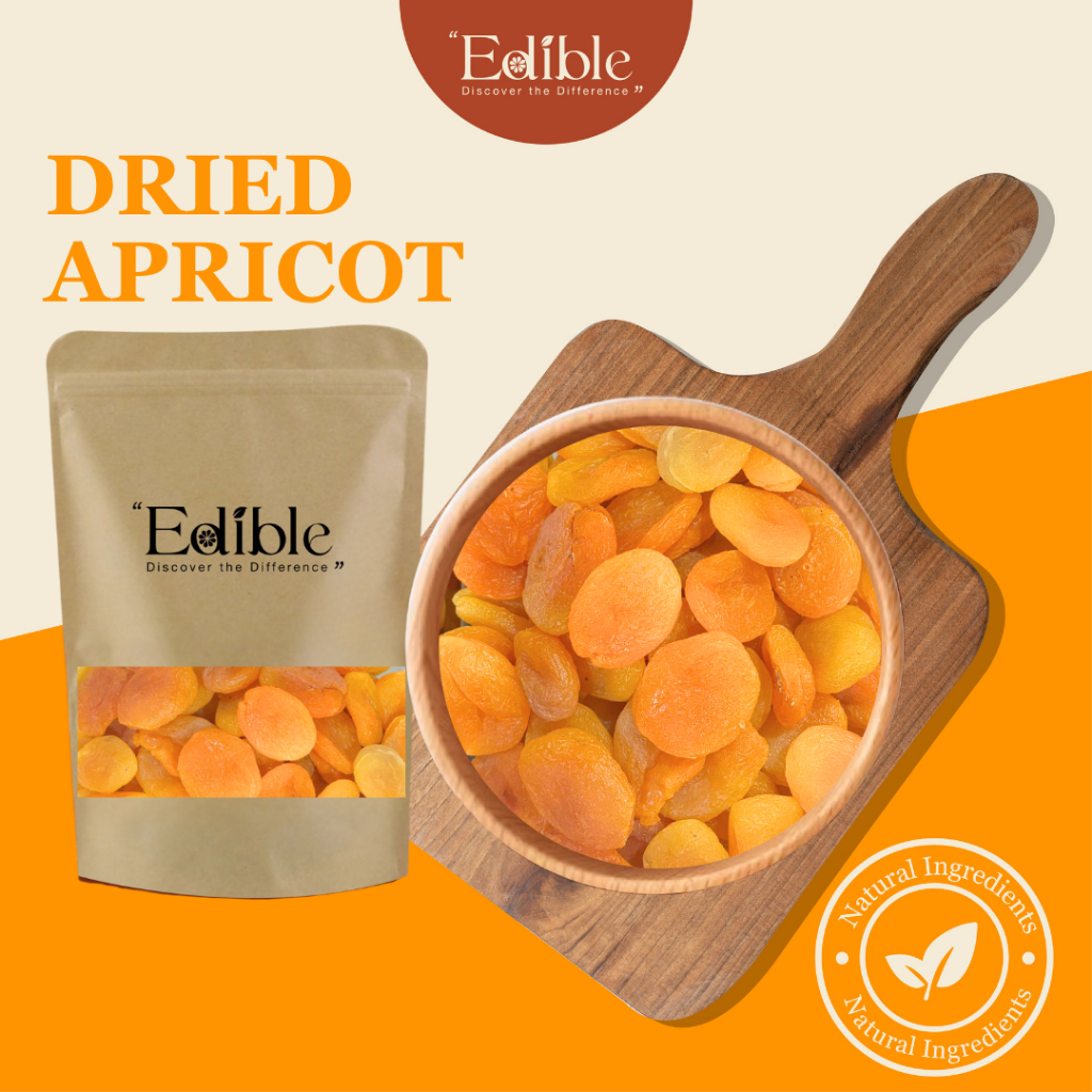 Edible Dried Apricot | Aprikot Kering | 杏子 | 200g/ 500g/ 1000g | Turkey ...