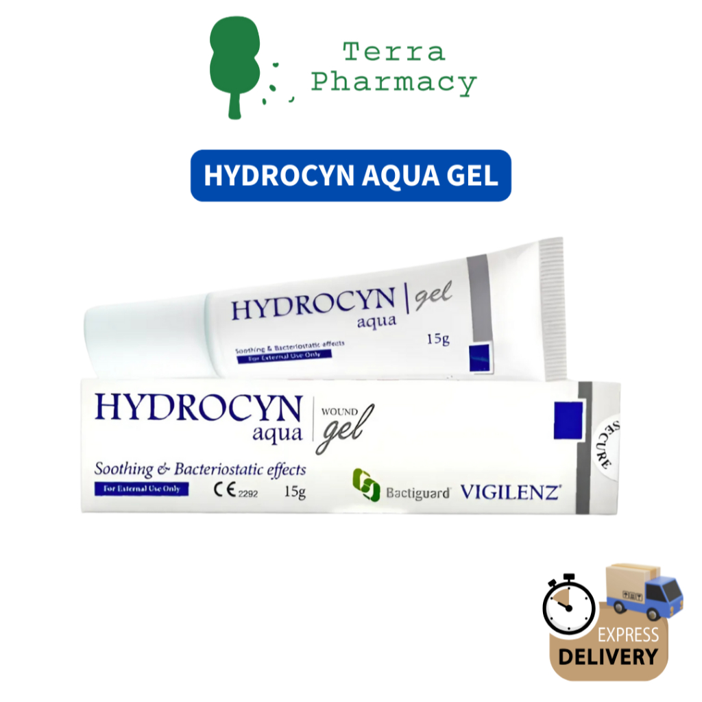 HYDROCYN Aqua Wound Gel 15g | Shopee Malaysia