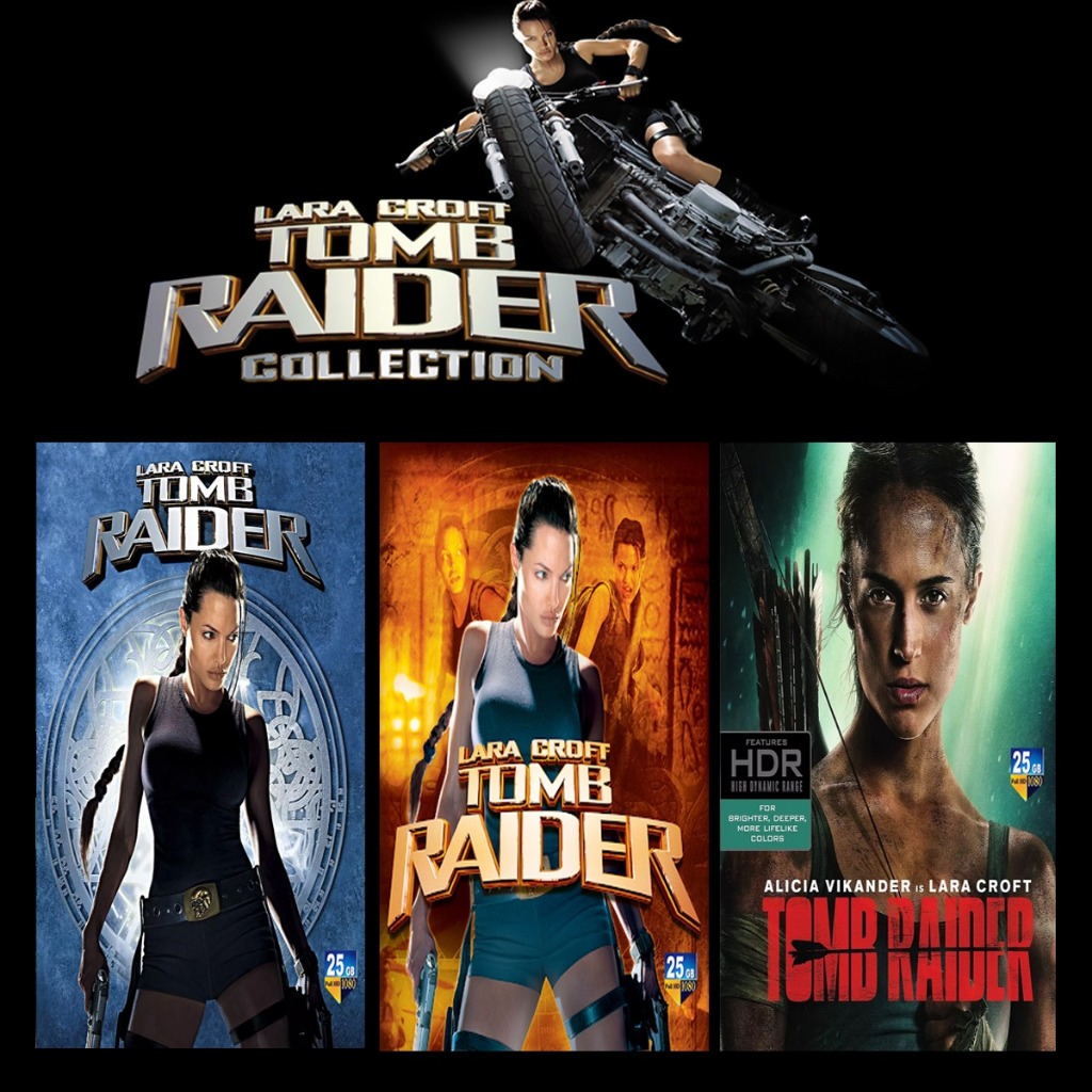 BLURAY ENGLISH MOVIE #Tomb Raider COLLECTION ‧ Adventure/Action # ...