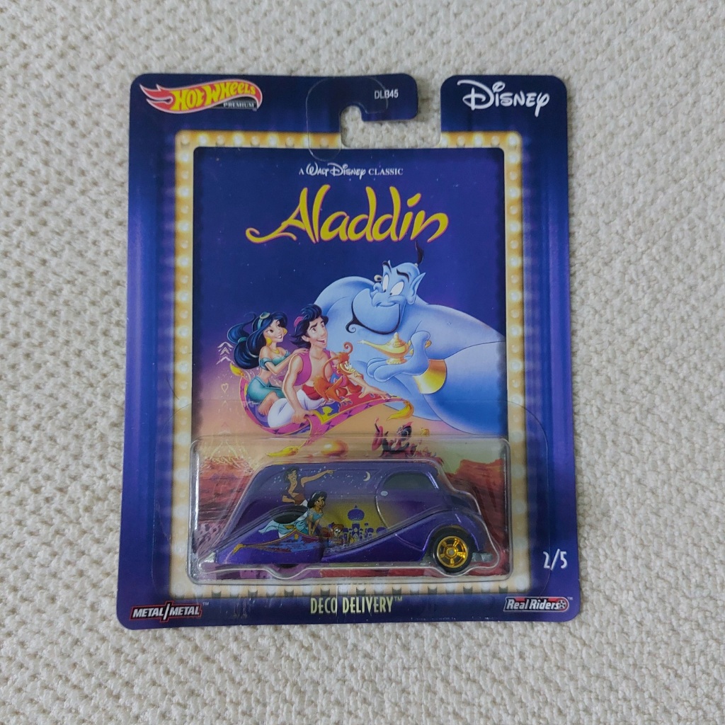 Hot Wheels Real Riders Disney Aladdin Deco Delivery (NEW) | Shopee Malaysia