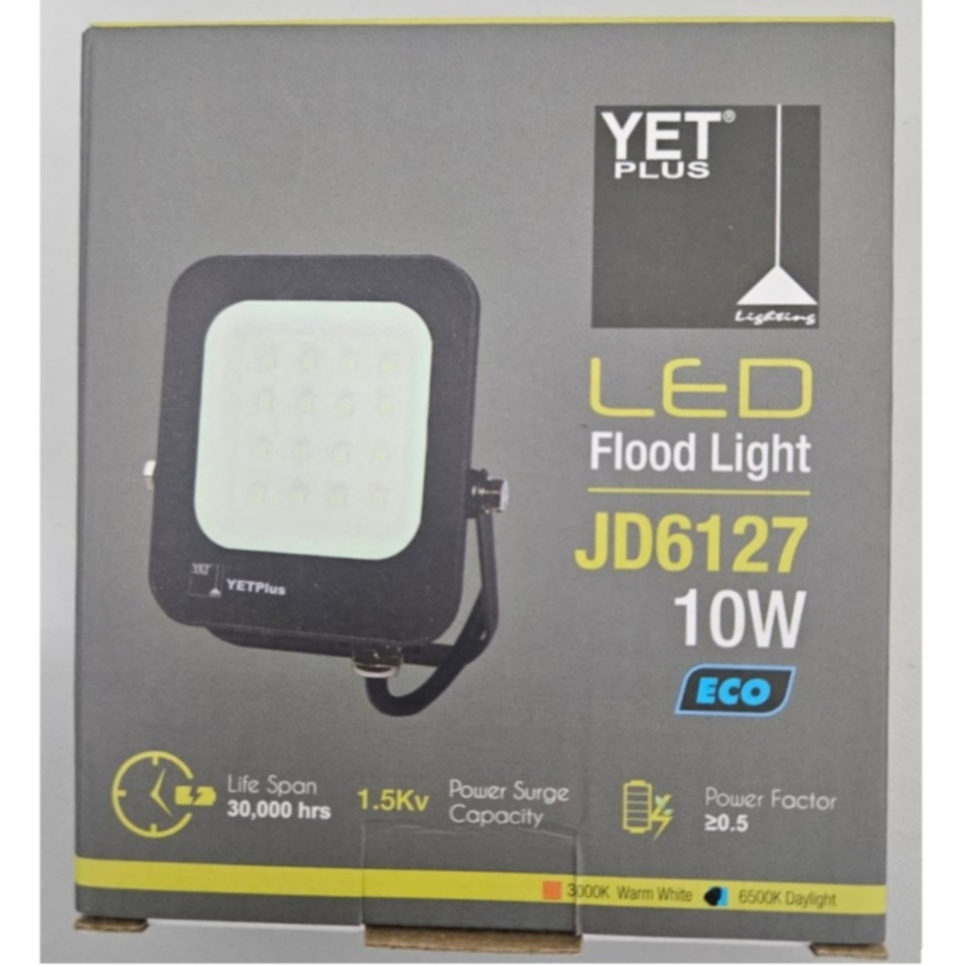 YET PLUS JD6127 10W/30W/50W WATERPROOF LED SPOTLIGHT / FLOOD LIGHT ...