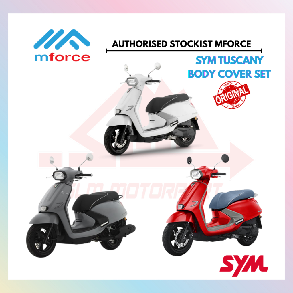 [100% ORIGINAL] SYM TUSCANY 150 BODY COVER SET | Shopee Malaysia