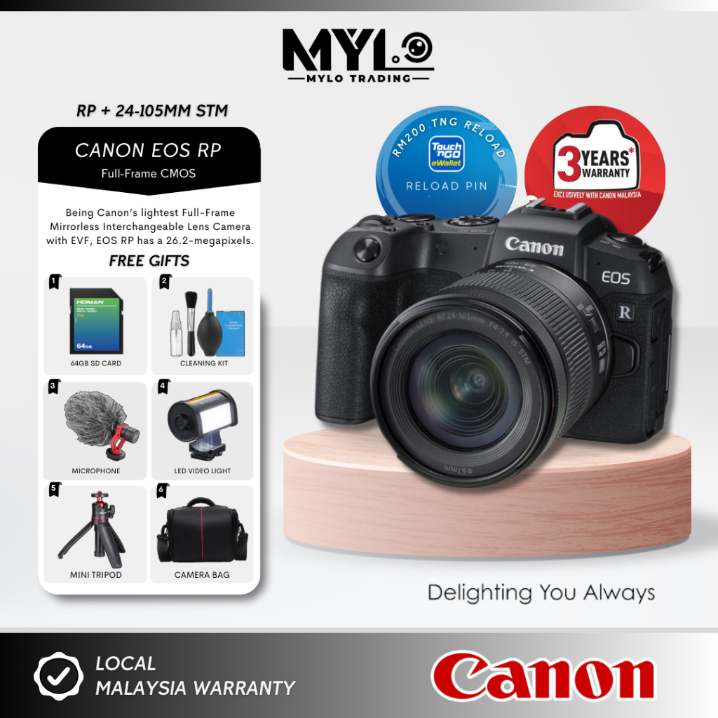 Canon EOS RP Body | EOS RP With RF24-105mm f4-7.1 STM Mirrorless Camera ...