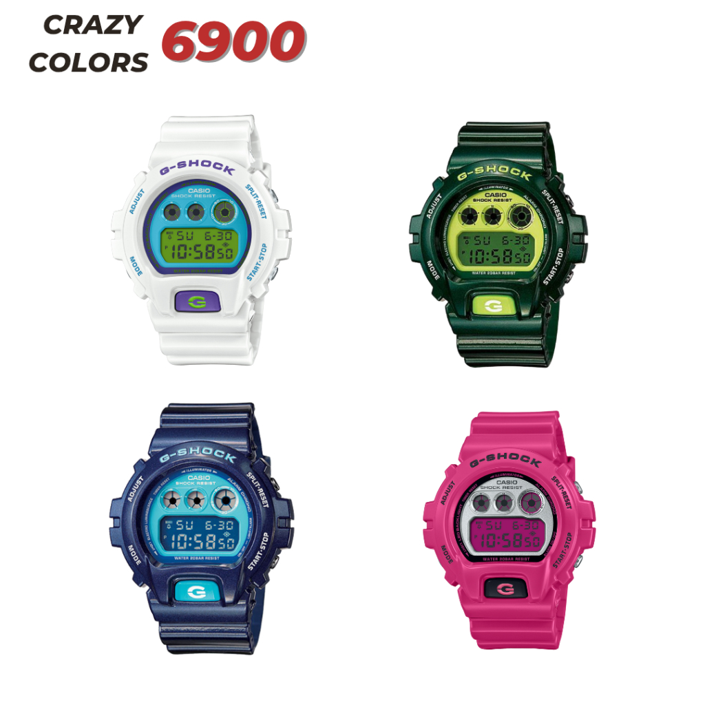 CRAZY COLOURS SERIES DW-6900 NB3 CS7 CC2 PL4 𝘼𝙐𝙏𝙊𝙇𝙄𝙂𝙃𝙏 𝙋𝙍𝙀𝙈𝙄𝙐𝙈 V1 ...
