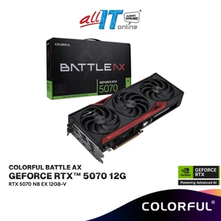 COLORFUL GeForce RTX 5070 Battle AX 12GB-V GDDR7 Graphics Card | RTX 5070 NB EX 12GB-V