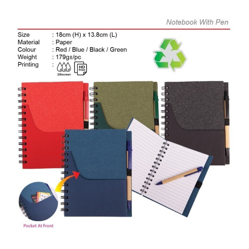 Notebook With Pen (Buku Nota) | Shopee Malaysia
