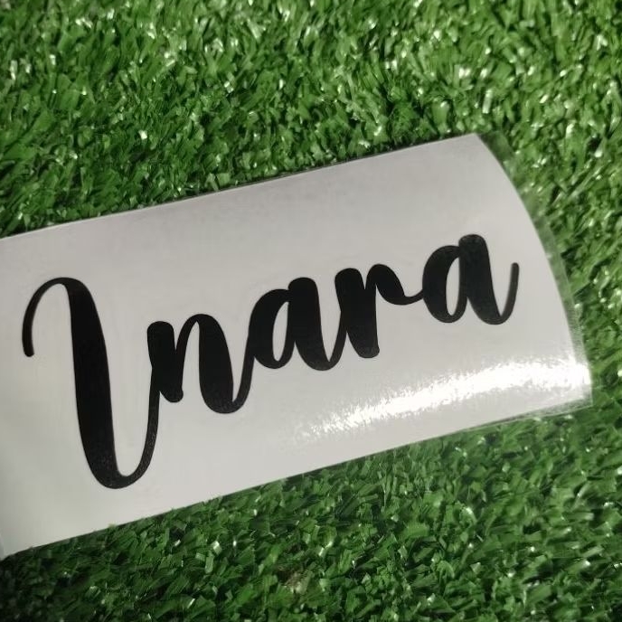 STICKER CUSTOM VINYL NAMA | Shopee Malaysia