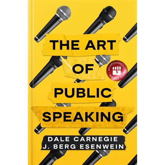 The Art of Public Speaking by Dale Carnegie & J. Berg Esenwein | Shopee ...