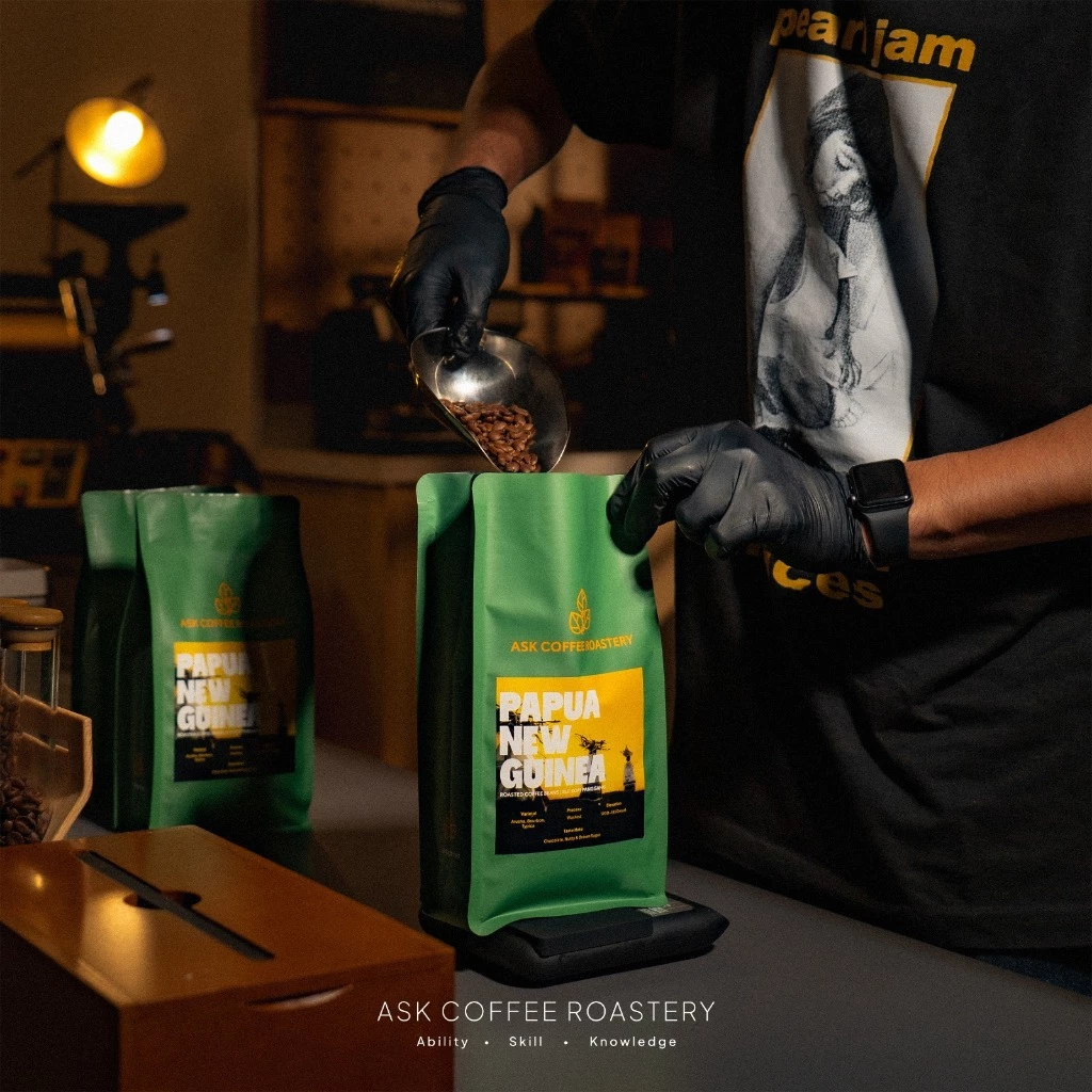 ASK Coffee Roastery Kopi Origin / Papua New Guinea – specialty coffee beans Malaysia