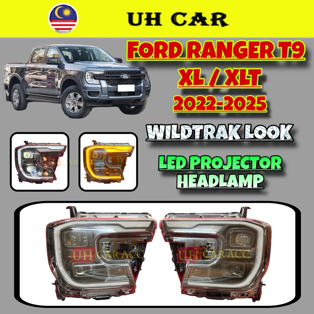 Ford Ranger T9 2023 XL XLT PLUS WILDTRAK Upgrade Convert To Wildtrak ...