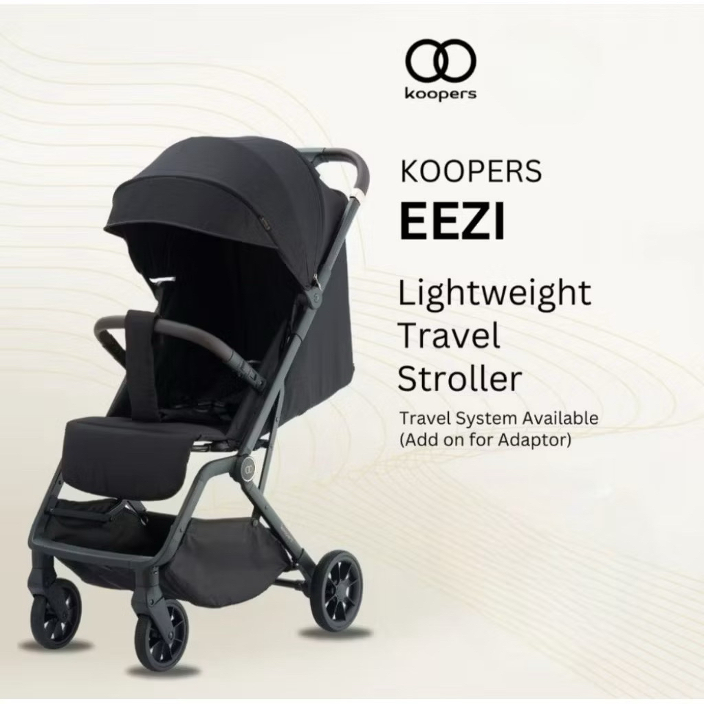 Koopers Eezi - Easyfold Baby Stroller Compact Travel Friendly | Shopee ...