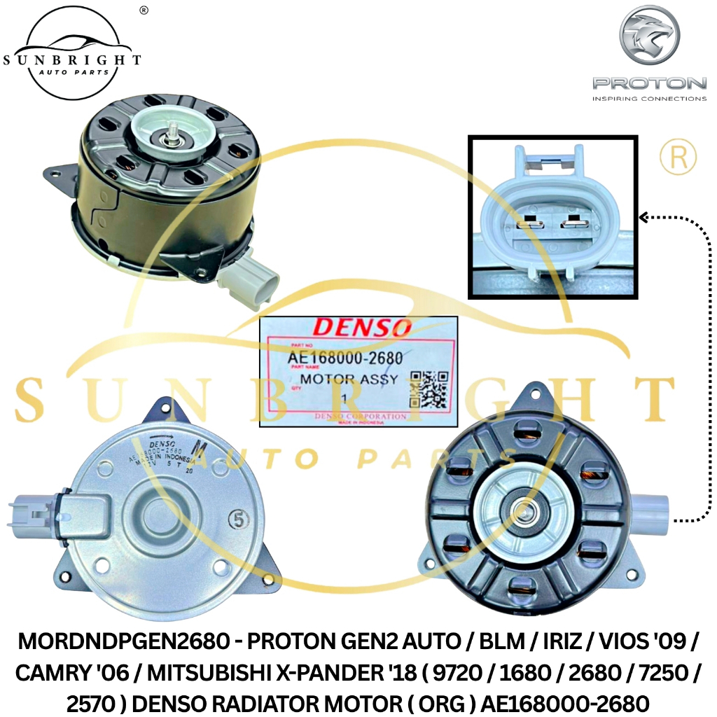 GEN2 AUTO/BLM/IRIZ/VIOS '09/CAMRY '06/X-PANDER '18 (9720/1680/7250/2570 ...