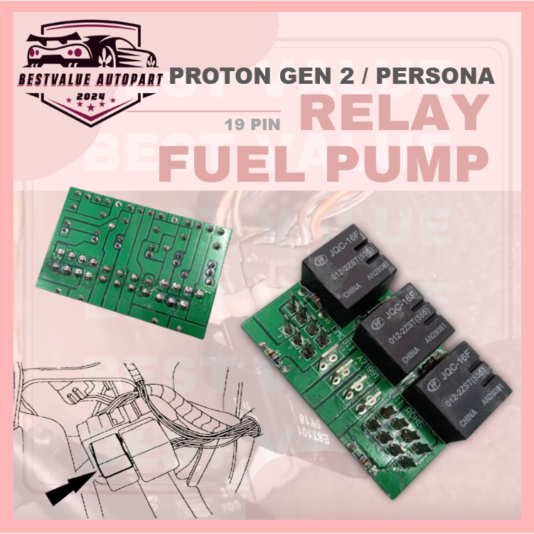 PROTON GEN2 GEN 2 PERSONA EXORA SAGA BLM FLX SATRIA NEO 19 PIN FUEL ...