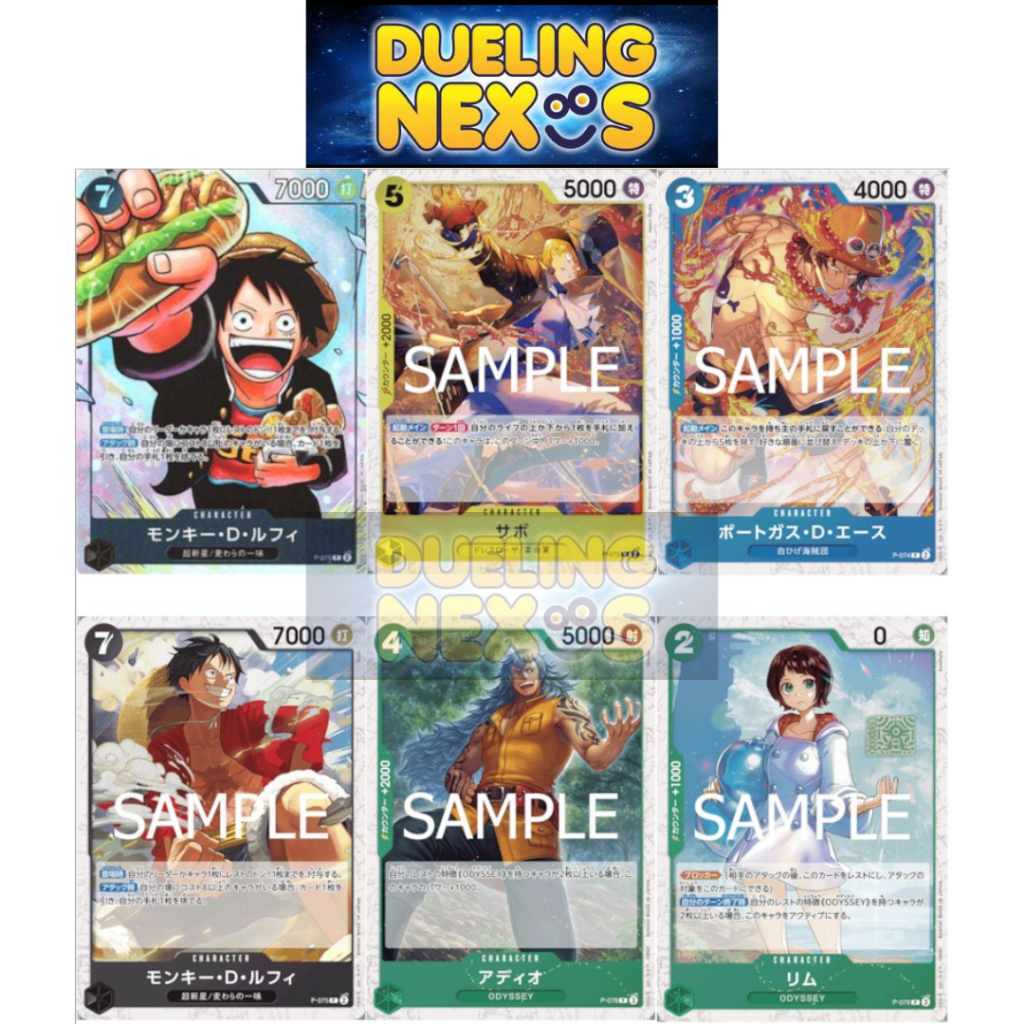 One Piece Card Game - Promo PR " ONE PIECE DAY23 " Monky D Luffy Gear 5 -  P-041 P-075 -073 -074 -078 -079 PRB2 PRB02 | Shopee Malaysia