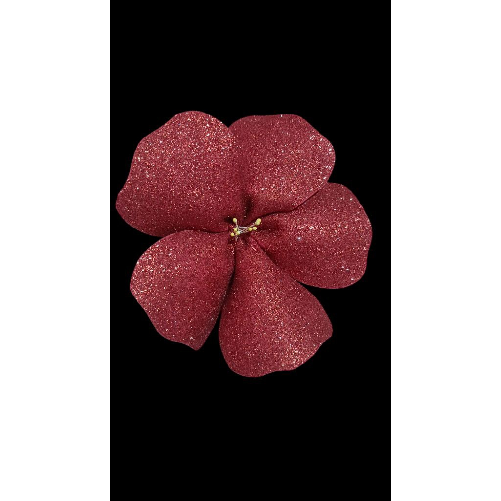 Bunga raya merdeka saiz besar ada pin di belakang | Shopee Malaysia
