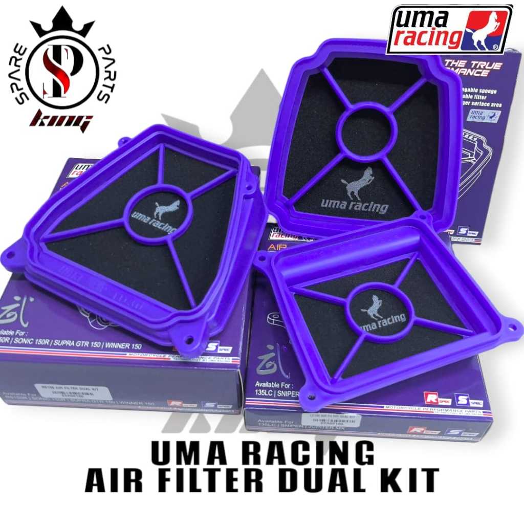 NEW STOCK ARRIVED ! UMA RACING AIR FILTER DUAL KIT FOR MODEL LC135 ...
