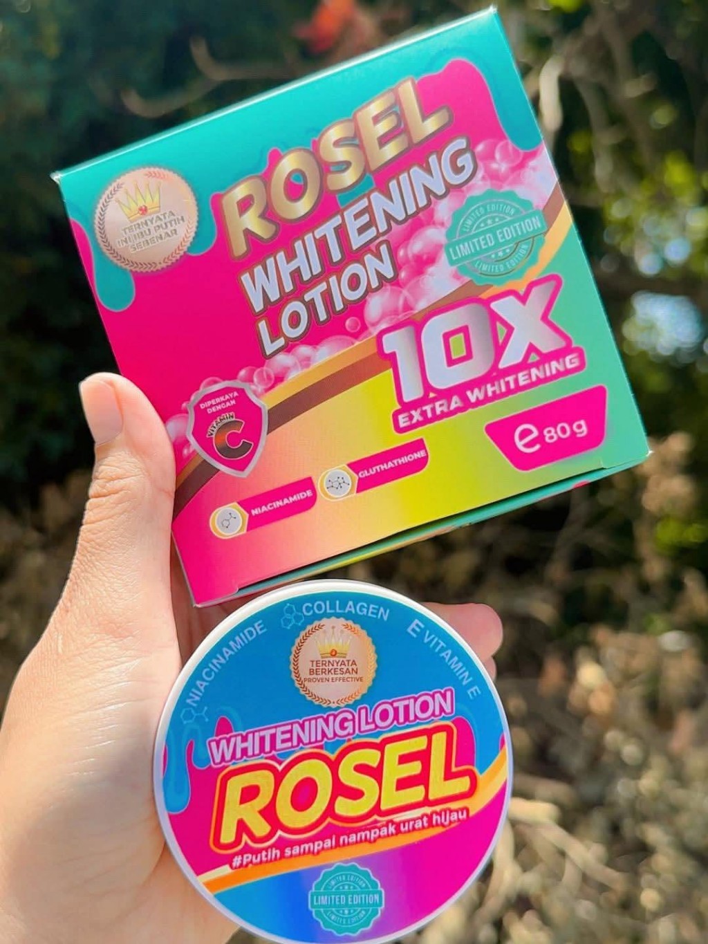 ROSEL WHITENING LOTION 10X EXTRA WHITENING 80G (READY STOCK) | Shopee ...