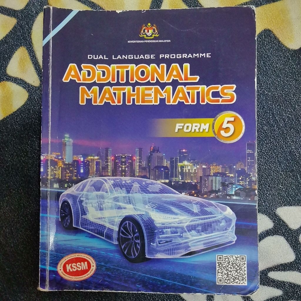 ADDITIONAL MATHEMATICS FORM 5/Teks Book used | Shopee Malaysia